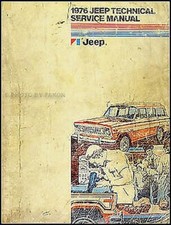 1976 Jeep Original Service