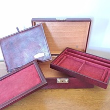 ROLEX vintage watch jewellery  box 1950s 1960s rare