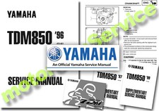 Yamaha TDM850 Workshop Manual