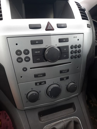 Vauxhall astra zafira cd30 - zafira, cd
