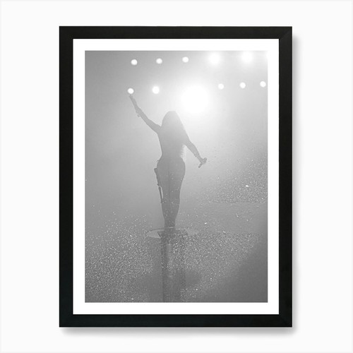 Beyonce art print framed wall - framed,