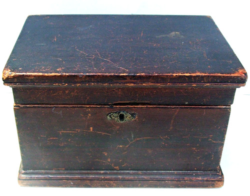Antique wooden box original - antique,