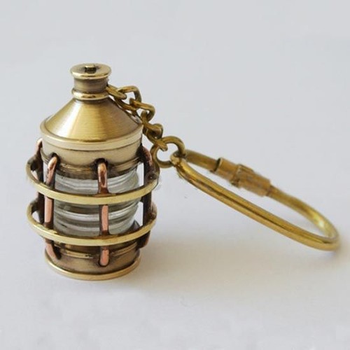 Solid brass anchor lamp - solid,