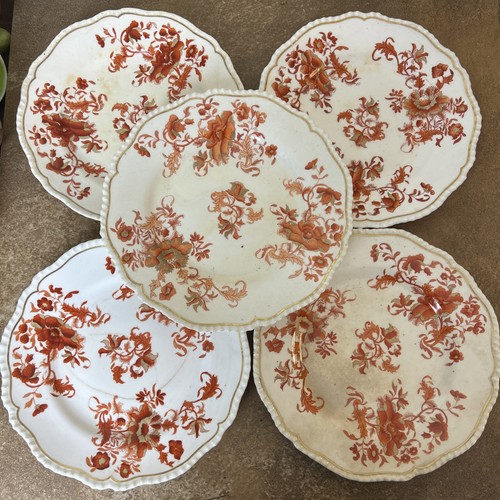 Set five antique 1820s - antique,