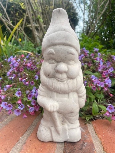 Gorgeous garden gnome outdoors - gorgeous,