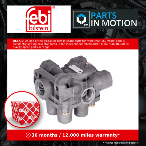 Multi circuit protection valve - multi-circuit,