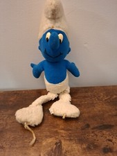 Smurf Teddy Vintage