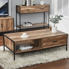 Industrial TV Stand Table 