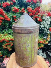 vintage Castrol motor oil drum