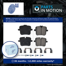 Brake Pads Set fits BMW X5 M50d G05 3.0D Rear 2018 on B57D30C Blue Print Quality
