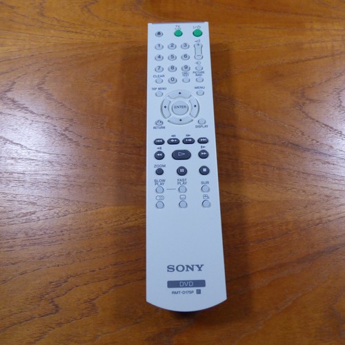 Sony rmt d175p remote control - rmt-d175p,