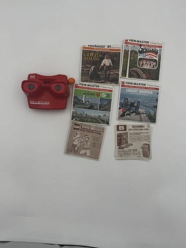 Red gaf viewmaster viewer - gaf, &