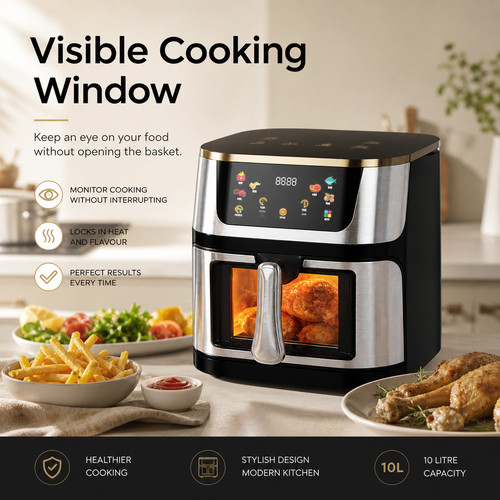 10l air fryer smart digital - smart,