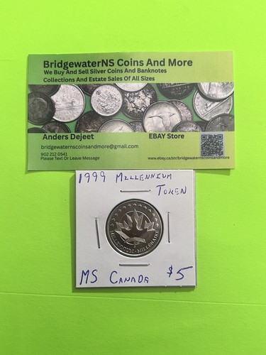 Canadian 1999 millenium token - 1999,