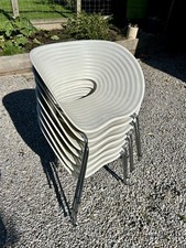 Genuine Tom Vac Vitra Plastic Shell Chair By Ron Arad