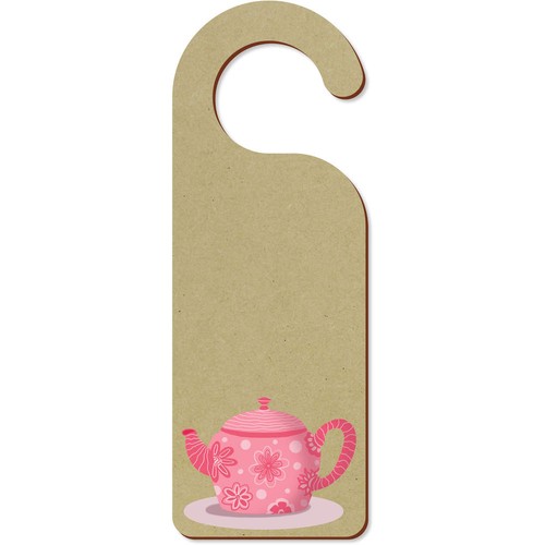 Funky teapot door hanger - teapot',