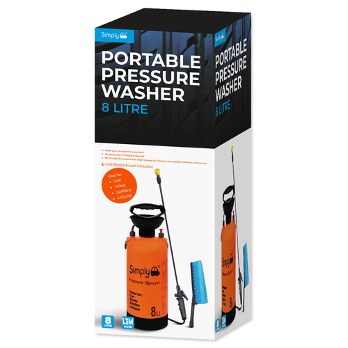 Portable pressure sprayer - 8l,