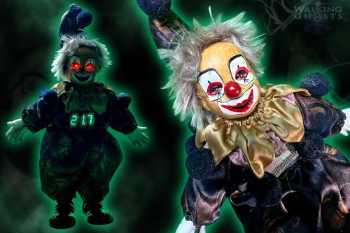 Haunted clown doll thermal - haunted,