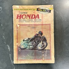 Clymer HONDA 350-550cc Fours
