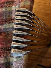 Set Of 9 x Ben Hogan Edge Forged Irons Regular Steel Shafts. 3-sand wedge.
