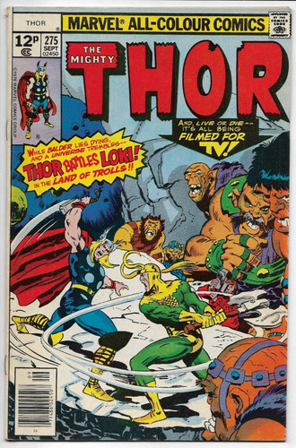 The mighty thor 275 marvel - thor, #275