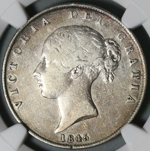 1845 ngc victoria 2 - vf, 1/2