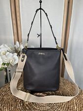 Cath Kidston genuine leather bucket bag hobo shoulder cross body bag