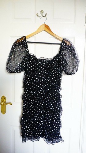 Draped tulle dress - tulle,