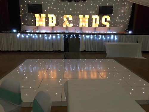 Led dancefloor and - led, starlight
