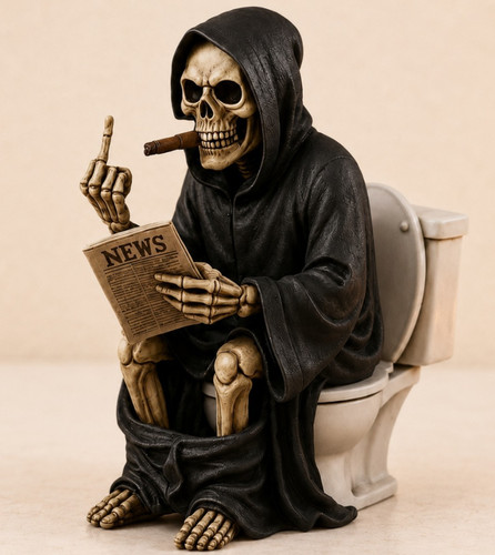 Middle finger grim - finger,