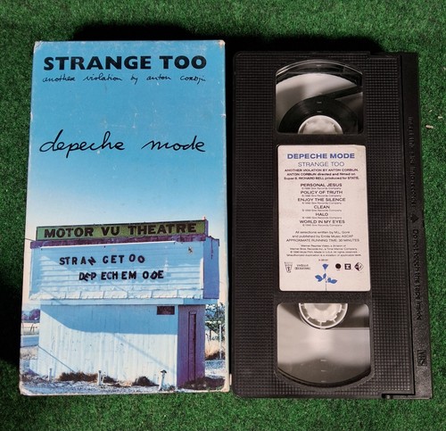 Vhs depeche mode strange - vhs,