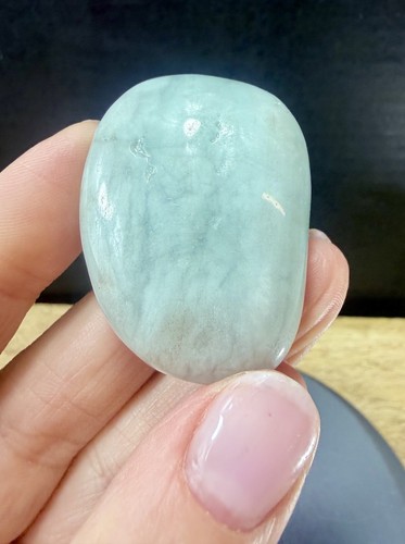 Crystal aquamarine tumble - crystal,