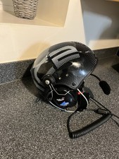 Micro Avionics IC2 Helmet And PM100 Bluetooth Headset Size Medium M 