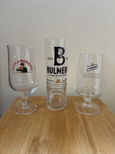 Mixed assorted pint glass - assorted,