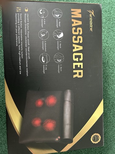 Shiatsu neck and back massager - shiatsu,