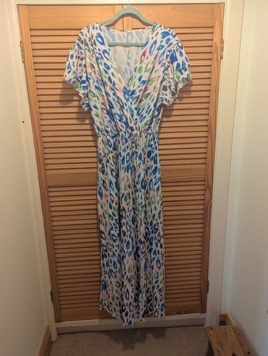 Plus size print wrap tie - plus,