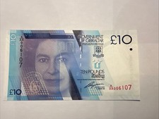 Gibraltar banknote unc - gibraltar,
