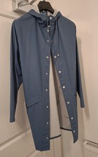 RAINS Jacket Navy Blue Size