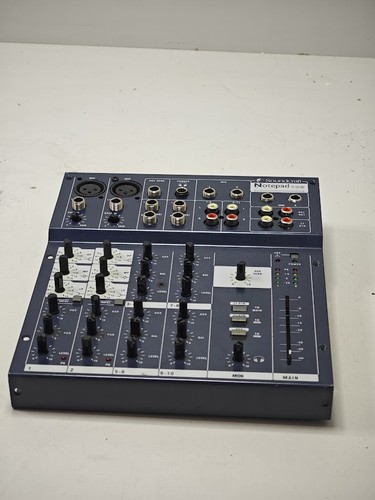Soundcraft notepad mixer - soundcraft,