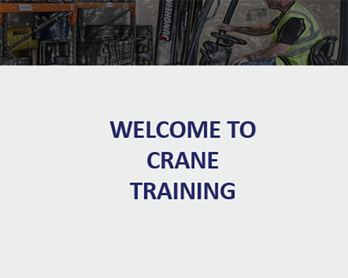 Overhead crane instructor - -,