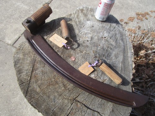 Vintage scythe blade - scythe,