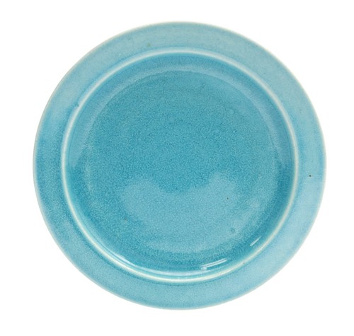 Early ruskin pottery turquoise - ruskin,
