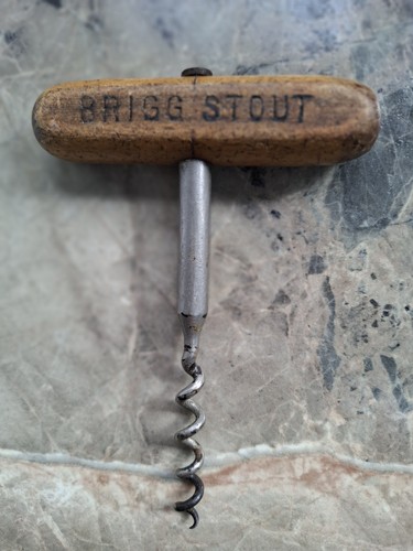 Antique brigg stout wooden - "brigg,