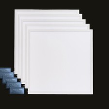 5X 48W LED PANEL LIGHT 600X600MM SQUARE CEILING SHOP OFFICE RECESSED WITH DRIVER