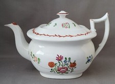 NEW HALL LONDON SHAPE PATTERN 2794 TEAPOT C1815-22 PAT PRELLER COLLECTION