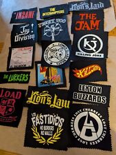Punk Music sew on patches -