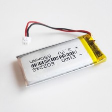3.7V 650mAh Lipo Battery JST
