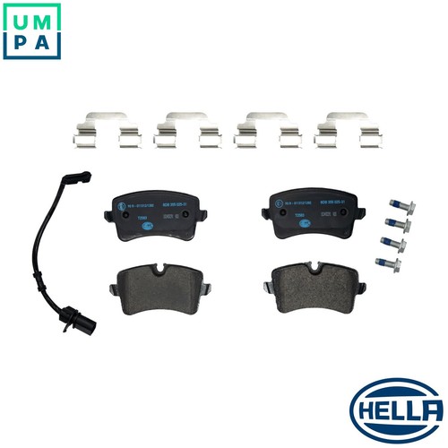 Brake pad set - pad,