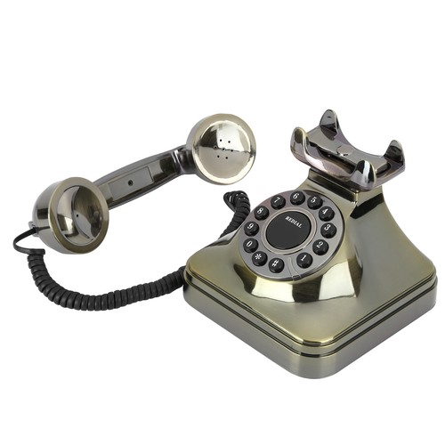 Vintage landline telephone - landline,