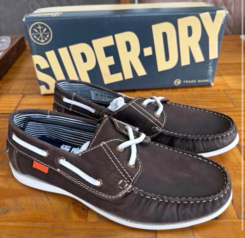 Superdry men brown leather - men's,